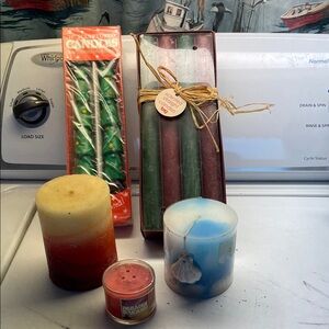 Assorted Decorative Candles Set
